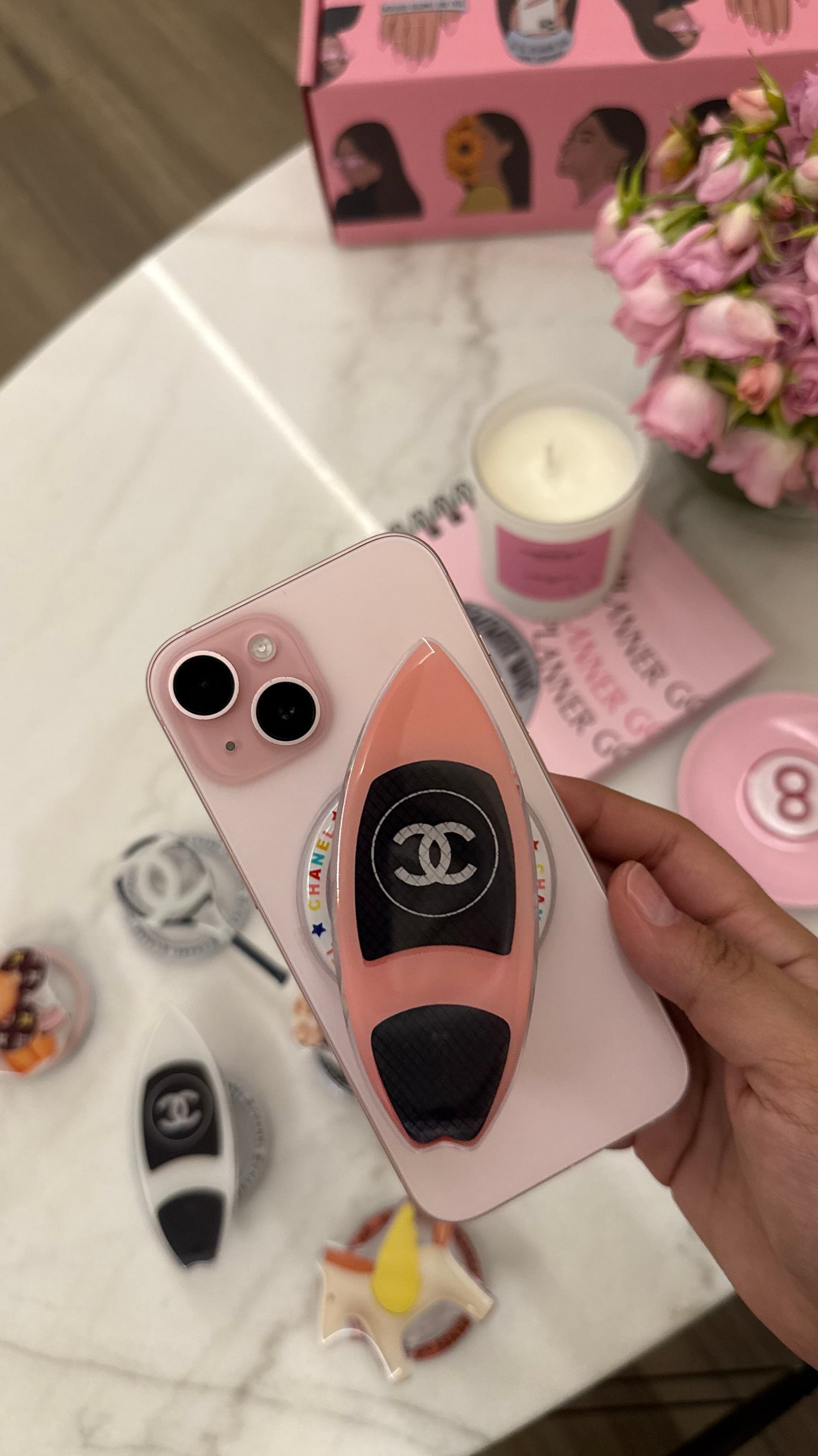 Pink chanel board