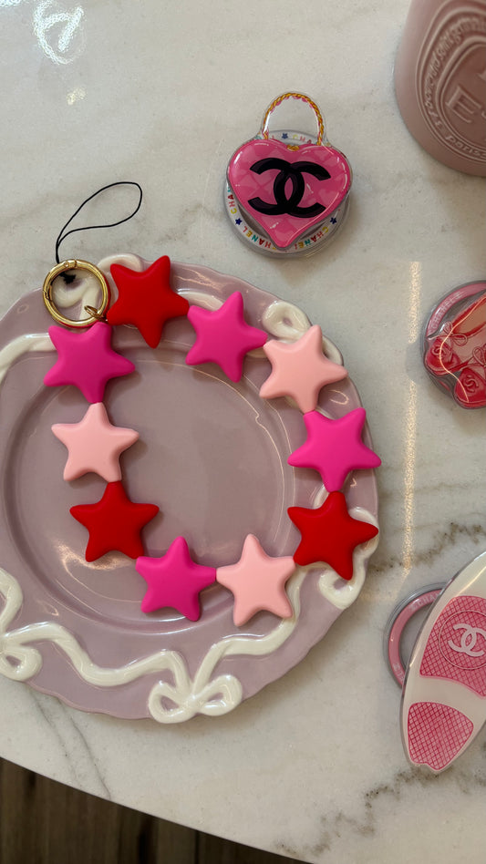 Mix stars phone charm