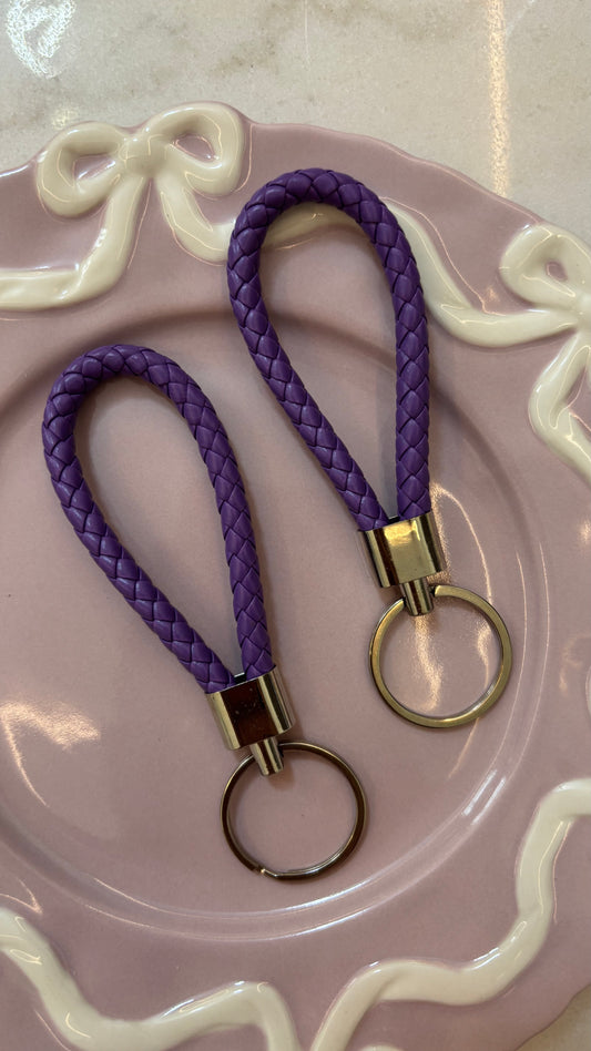 Purple keychain